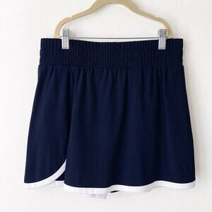 Flex Time Black  Athletic Skort with White Trim size small